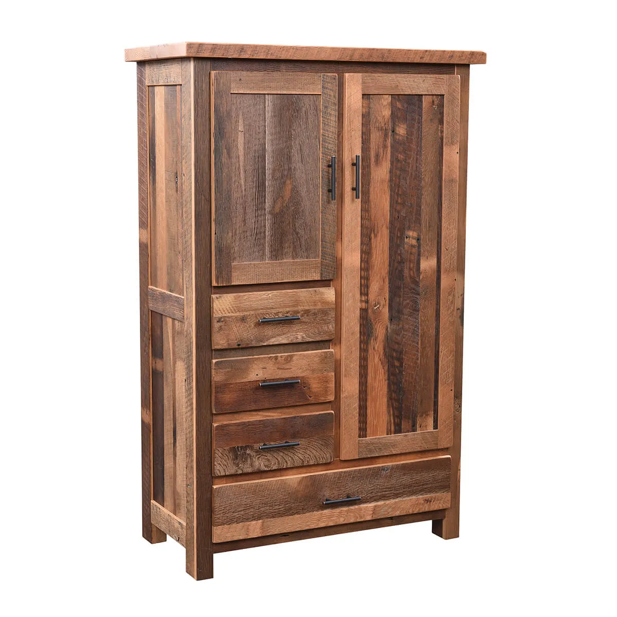 Farmhouse 4-Drawer Armoire