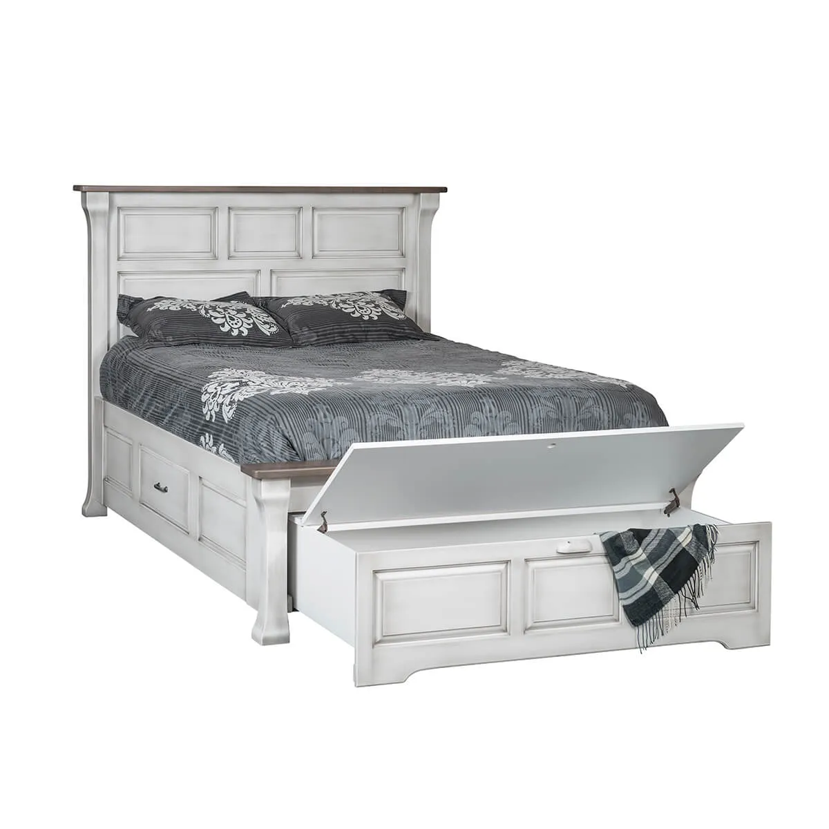 Farmington Bed with Pullout Footboard
