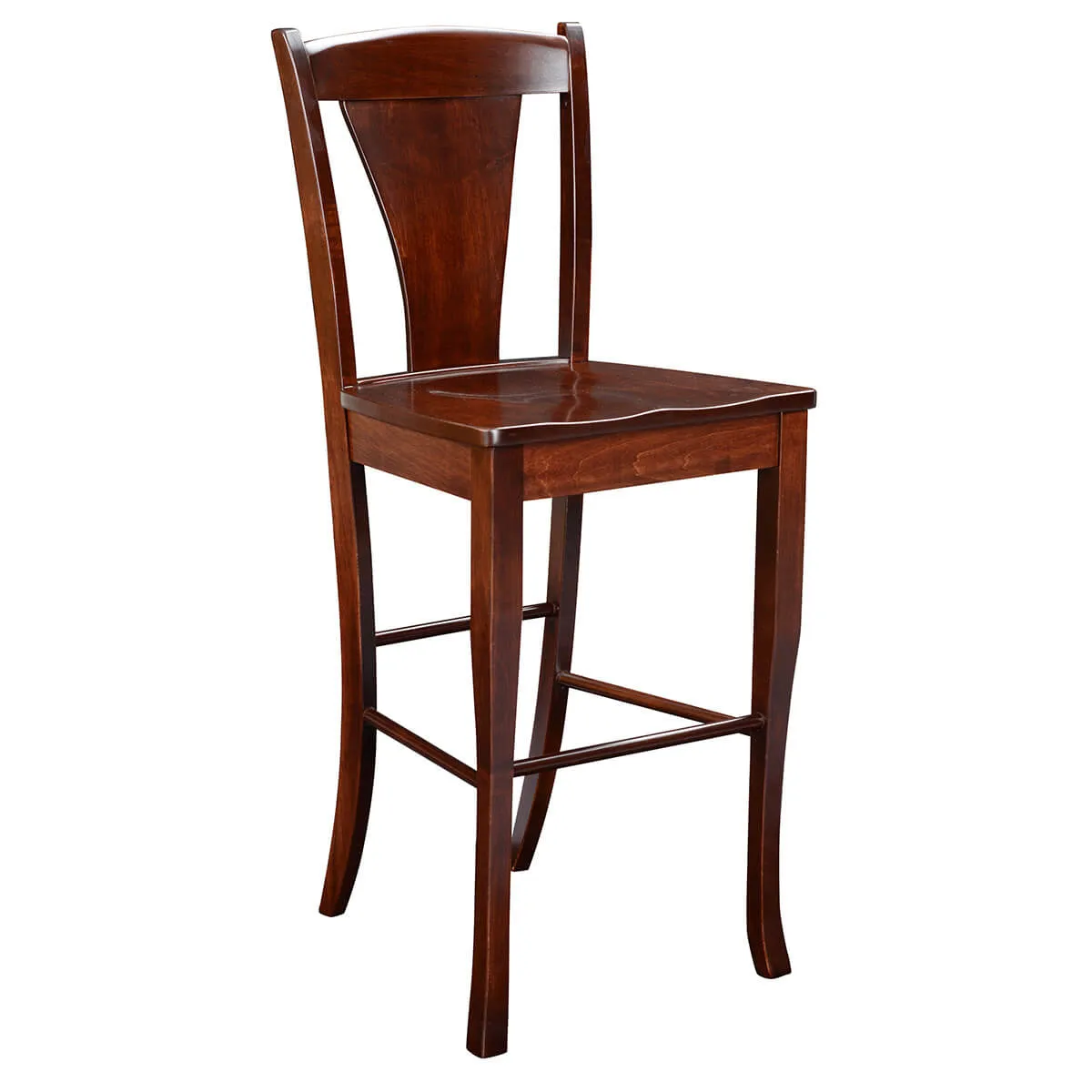 Woodville 30 Inch Stationary Bar Chair