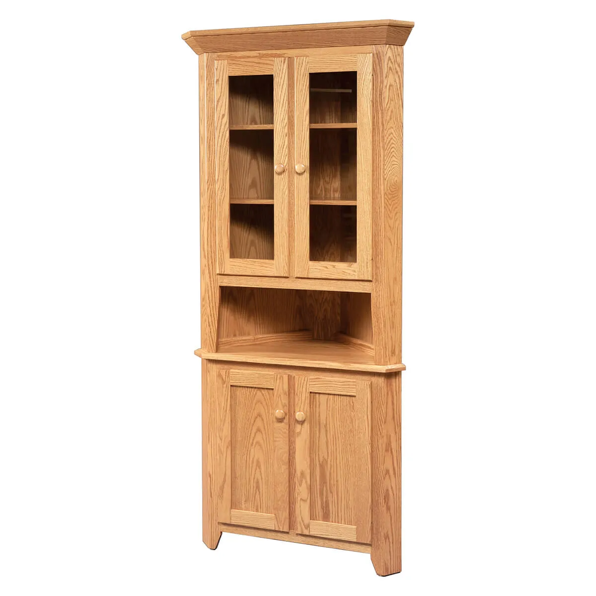 Shaker 26 Inch Shaker Corner Hutch