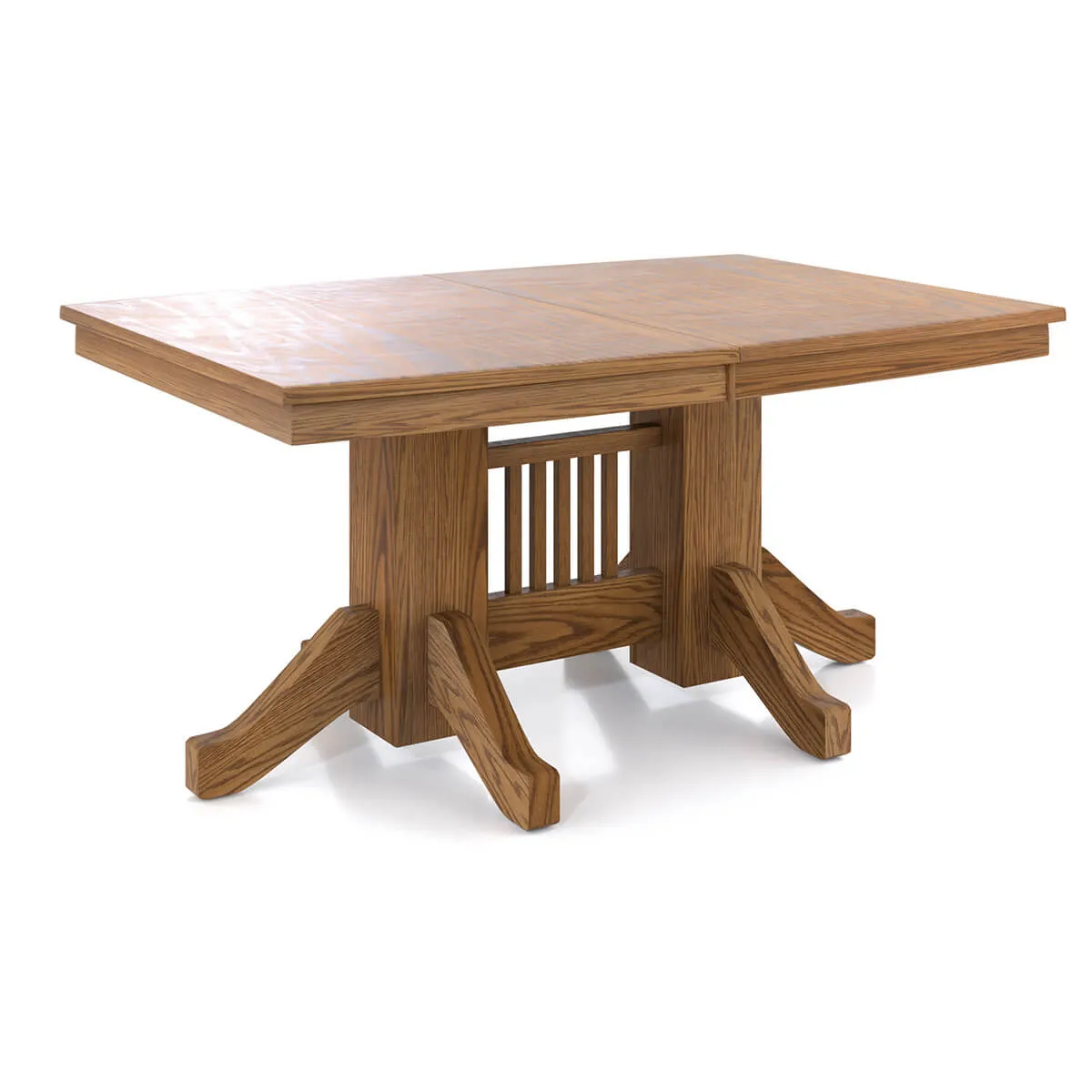 Shaker Double Pedestal Table