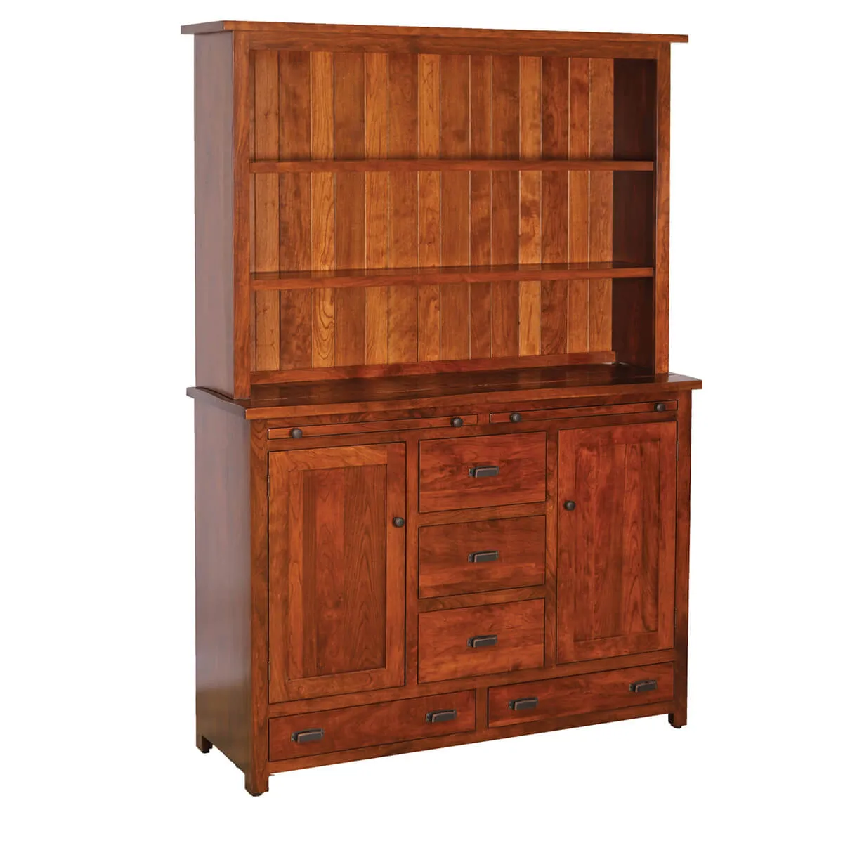 Settlers 56 Inch Hutch with Open Top