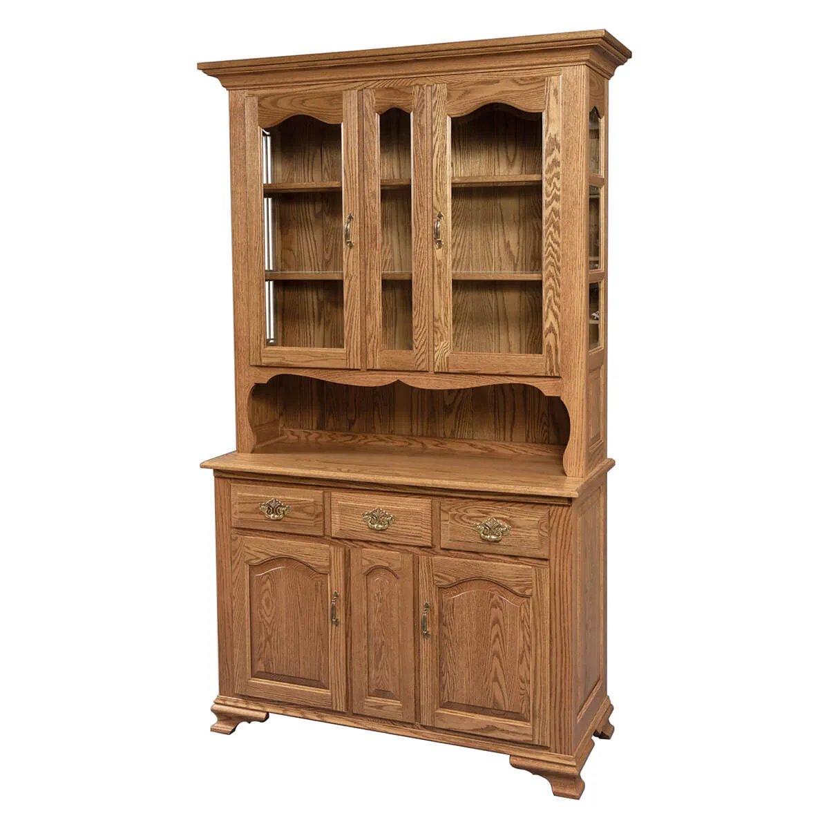 Buckeye 48 Inch 2.5 Door Buckeye Deluxe Hutch