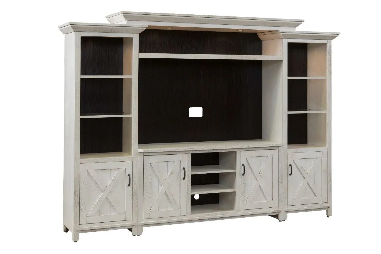 Farmhouse entertainment center