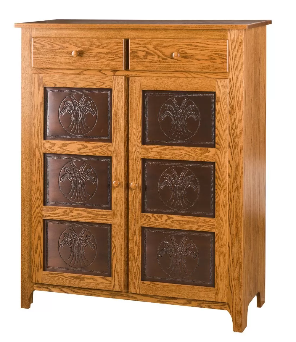 Wood   oak   stain fruitwood   with tins