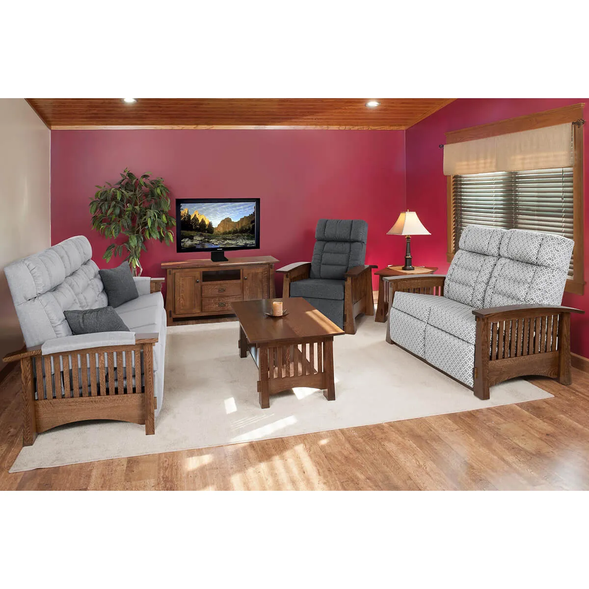 Craftsman Mission 88 Living Room Collection