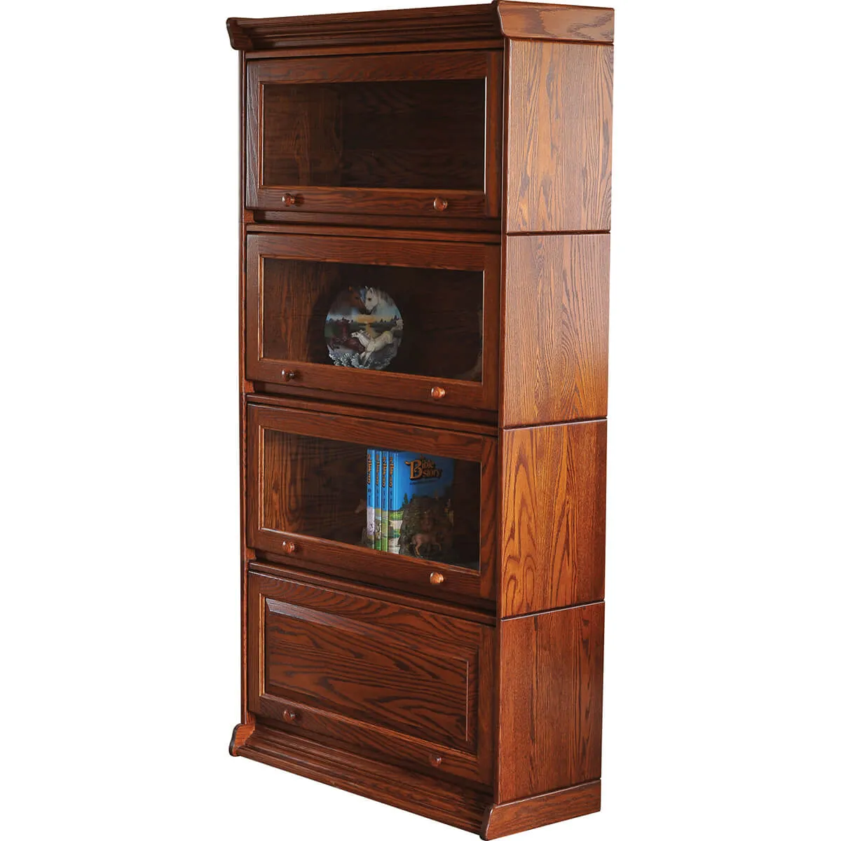 Barrister Bookcase - Stackable Unit 4