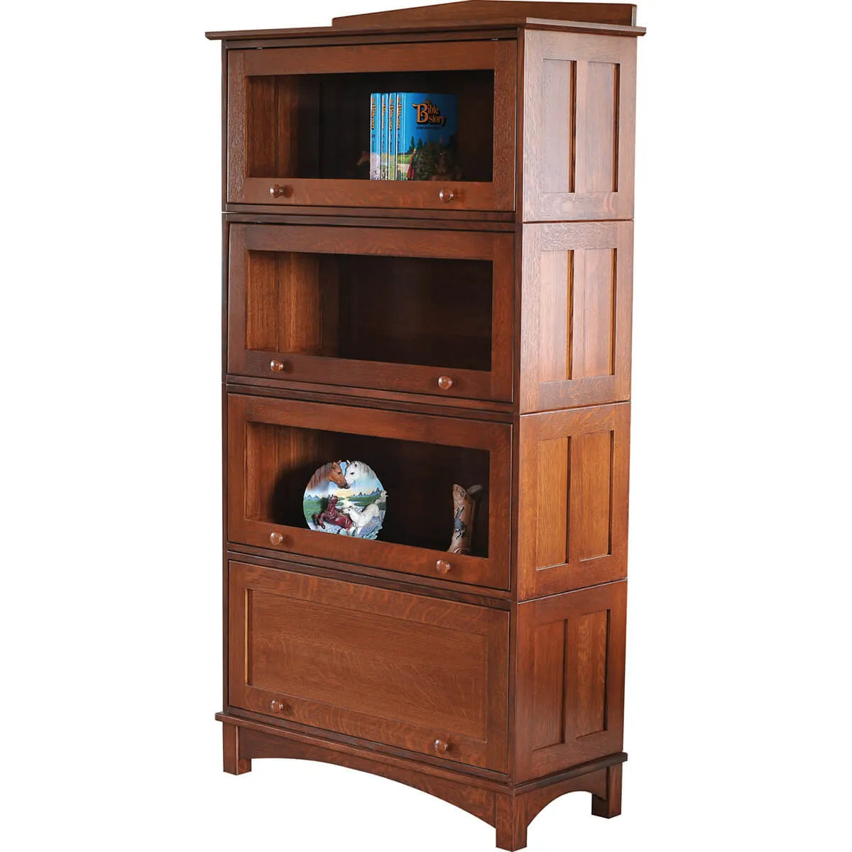 Barrister Bookcase - Stackable Unit 4