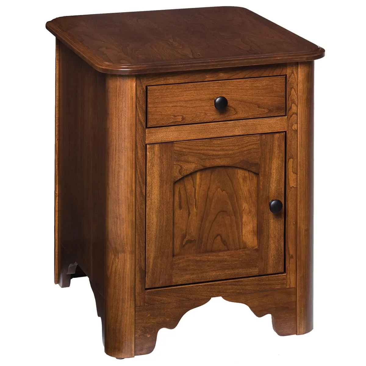 Tuscany Enclosed End Table Right