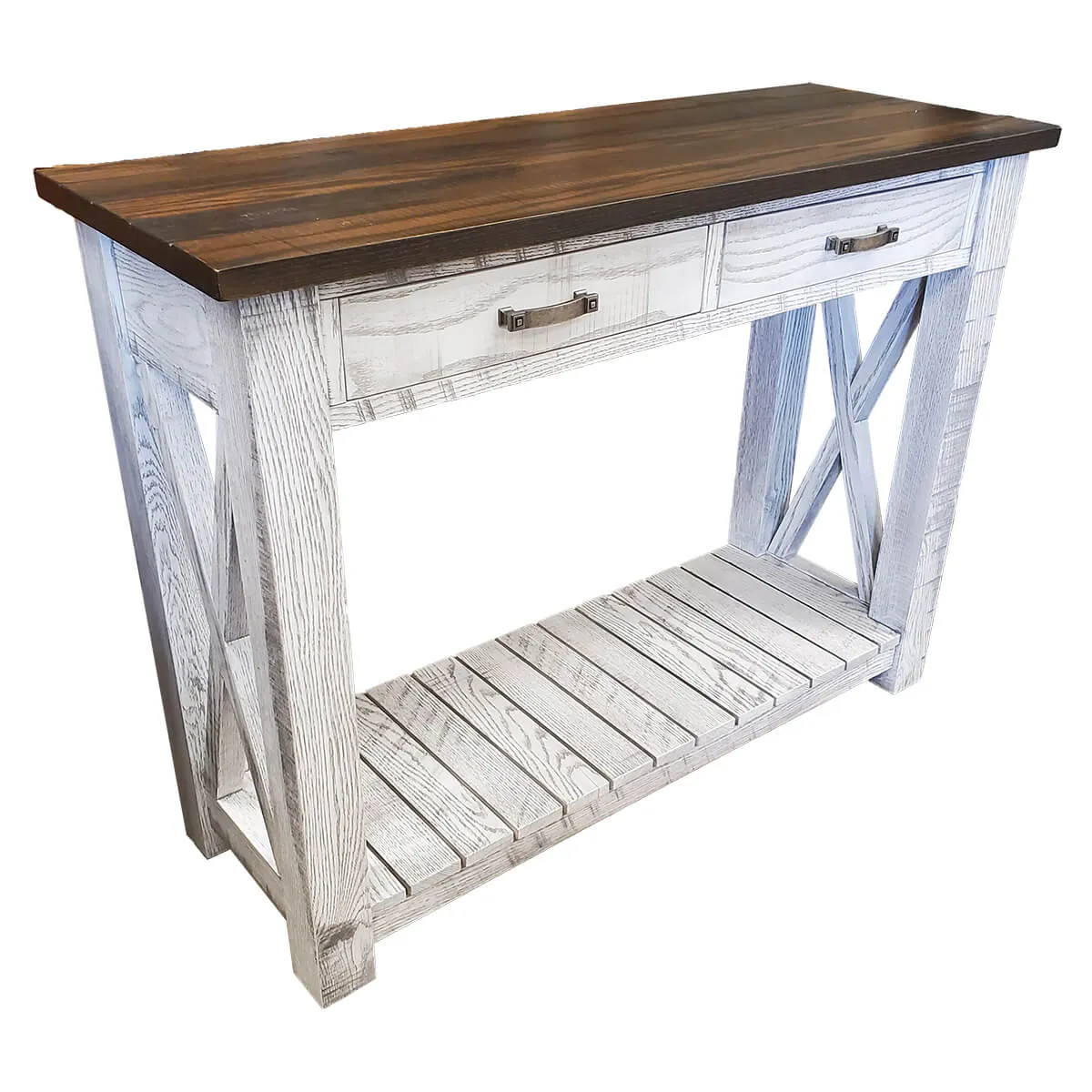 Farmhouse 48 Inch Hall Table