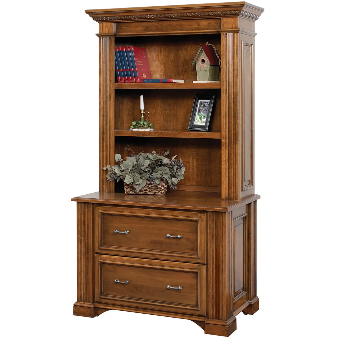 Lincoln Series Lateral File &amp; Bookshelf