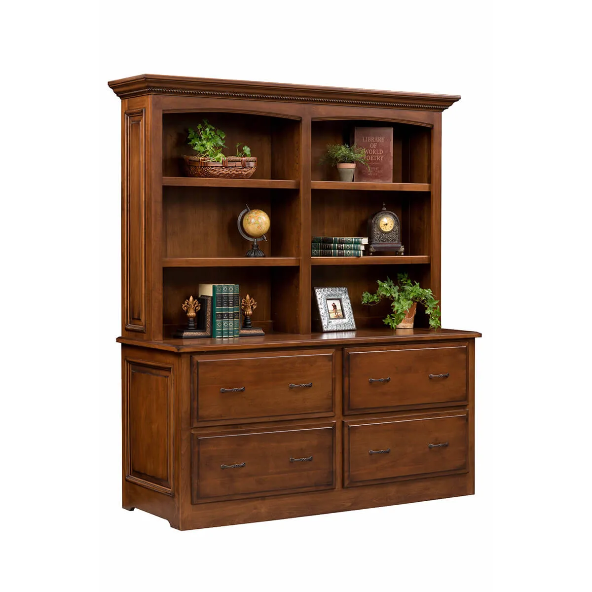Liberty Series Double Lateral File &amp; Bookshelf