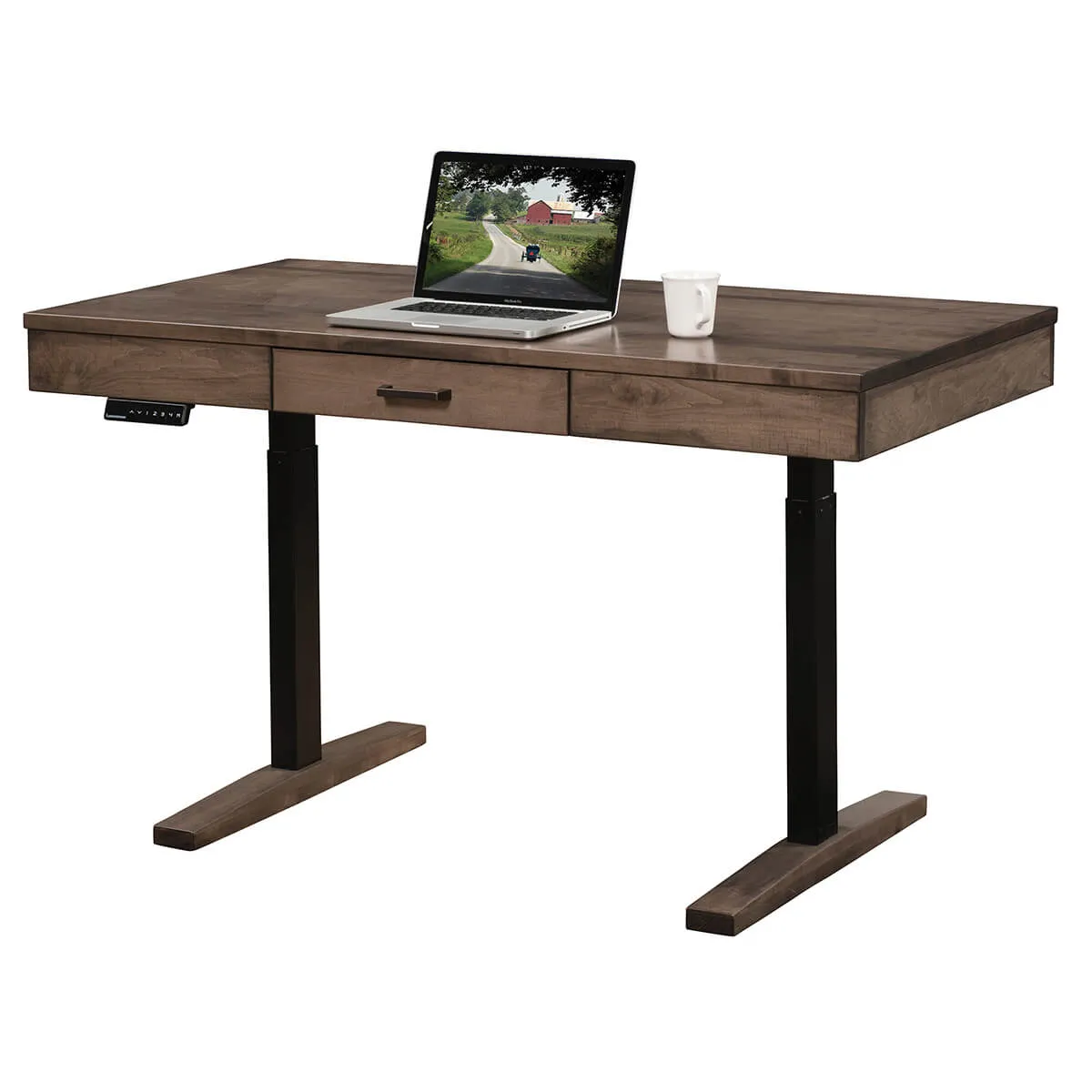 56 Inch Urbana Sit and Stand Desk
