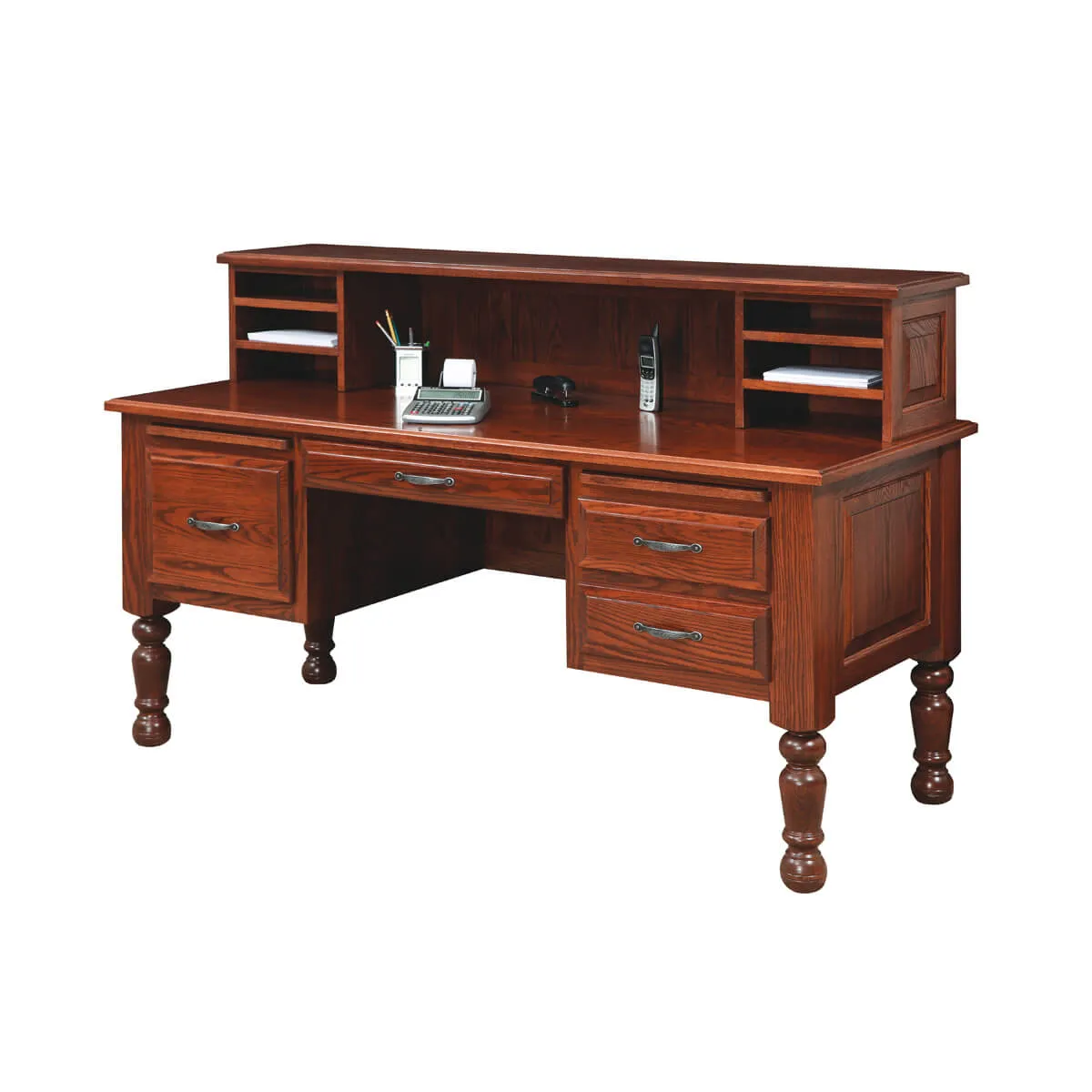 American Series Traditional Lap Top Desk with Cubby
