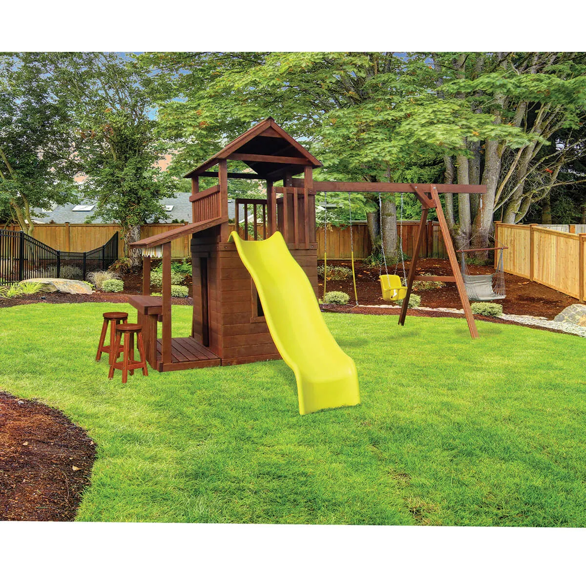 CL#517 Wooden Play Set