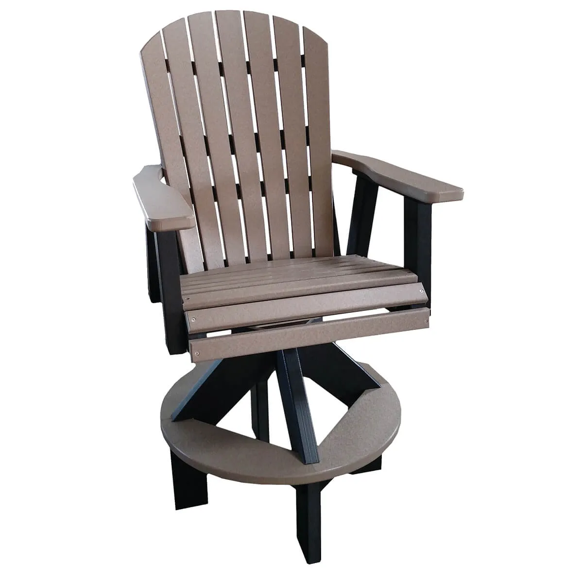 Superior Swivel Bar Height Arm Chair