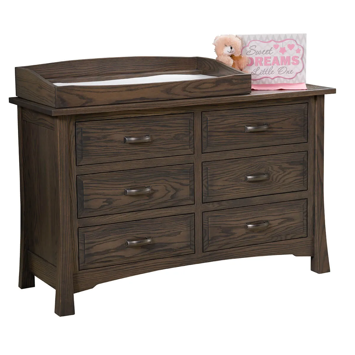 Addison 6 Drawer Dresser with Box Top