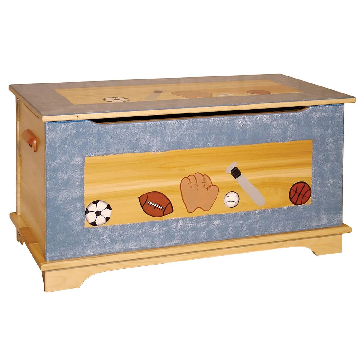 Shaker with Painted Design Toy Box