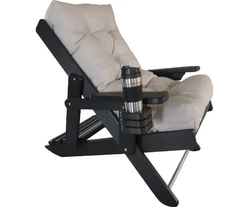 510 siesta folding chair with optional swing out cupholder