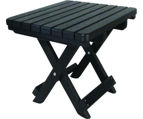 Siesta folding end table