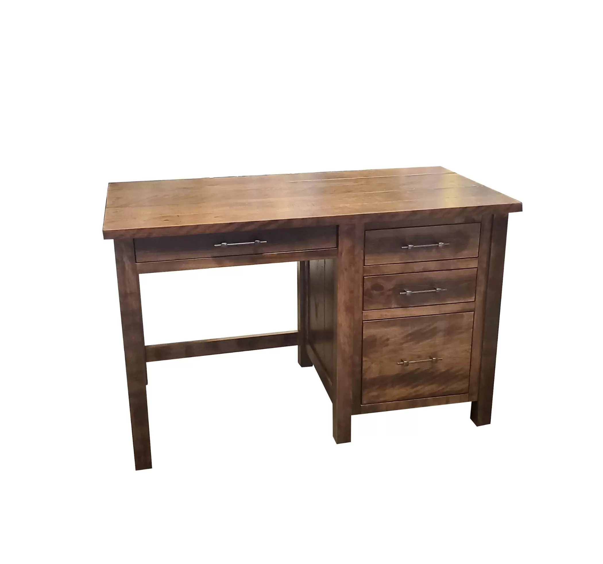 Timber Mill 48" Single Pedestal Desk