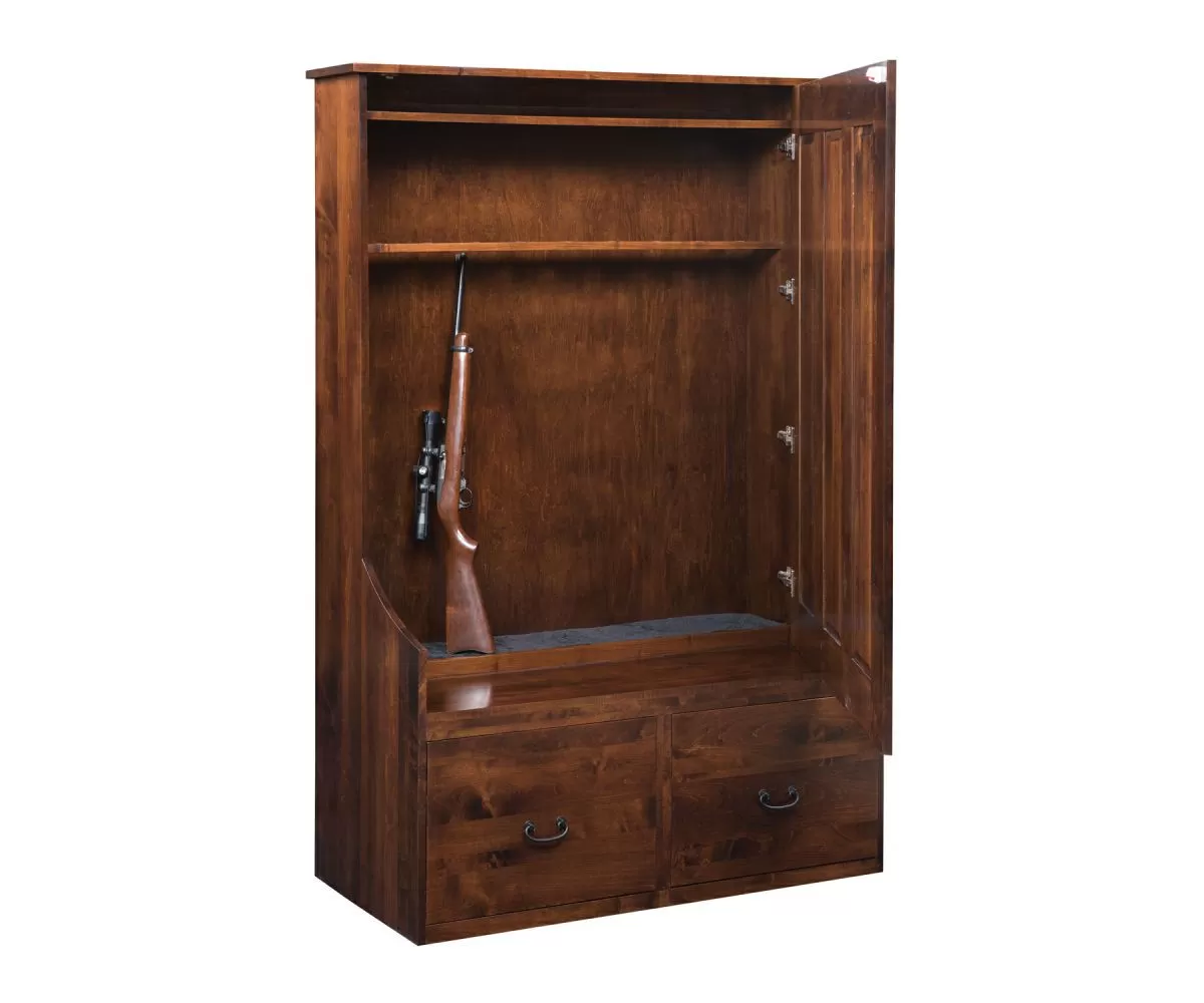 Sedona 9 gun cabinet open