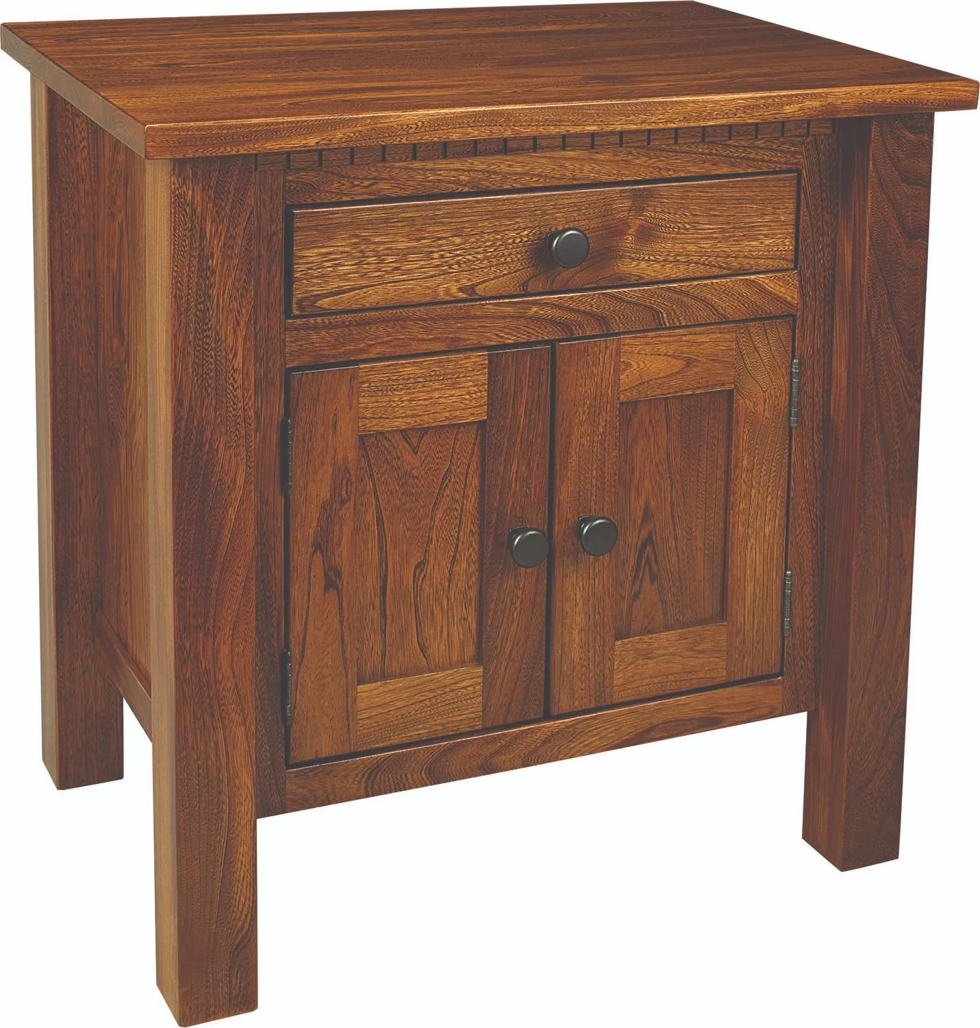 Lindholt 1 Drawer 2 Door Nightstand