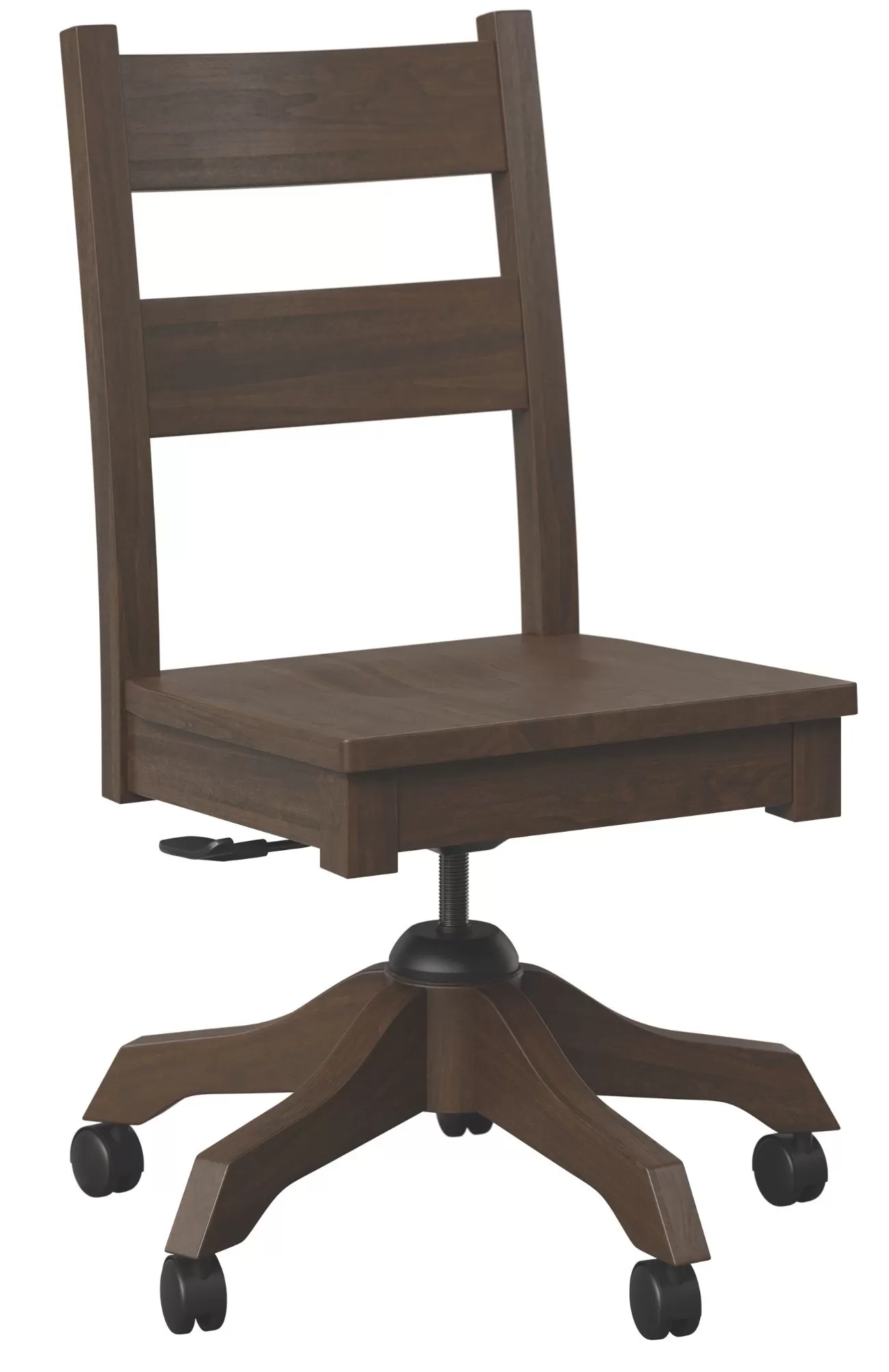 Western side desk chair