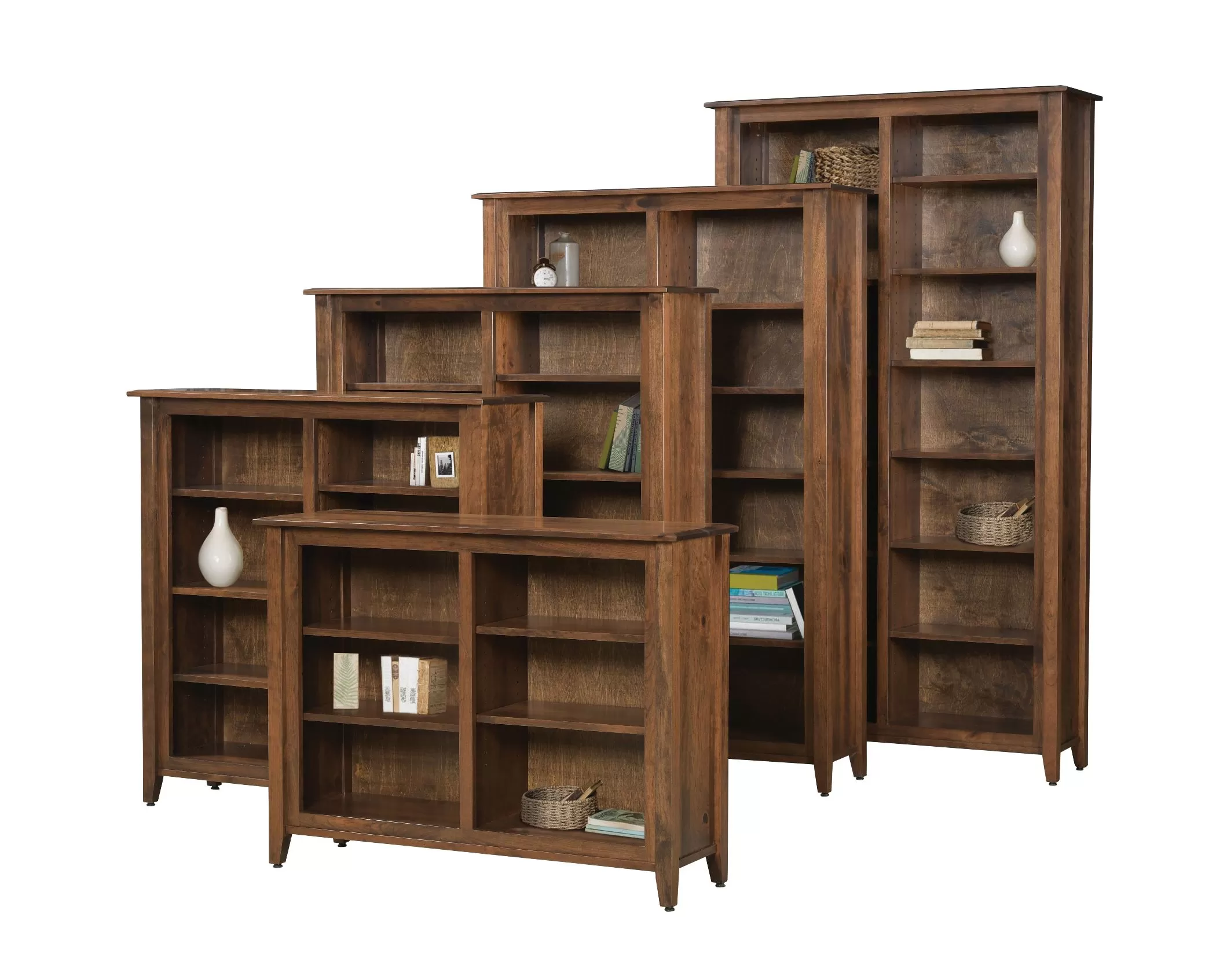 48&quot; Ventura Open Bookcases