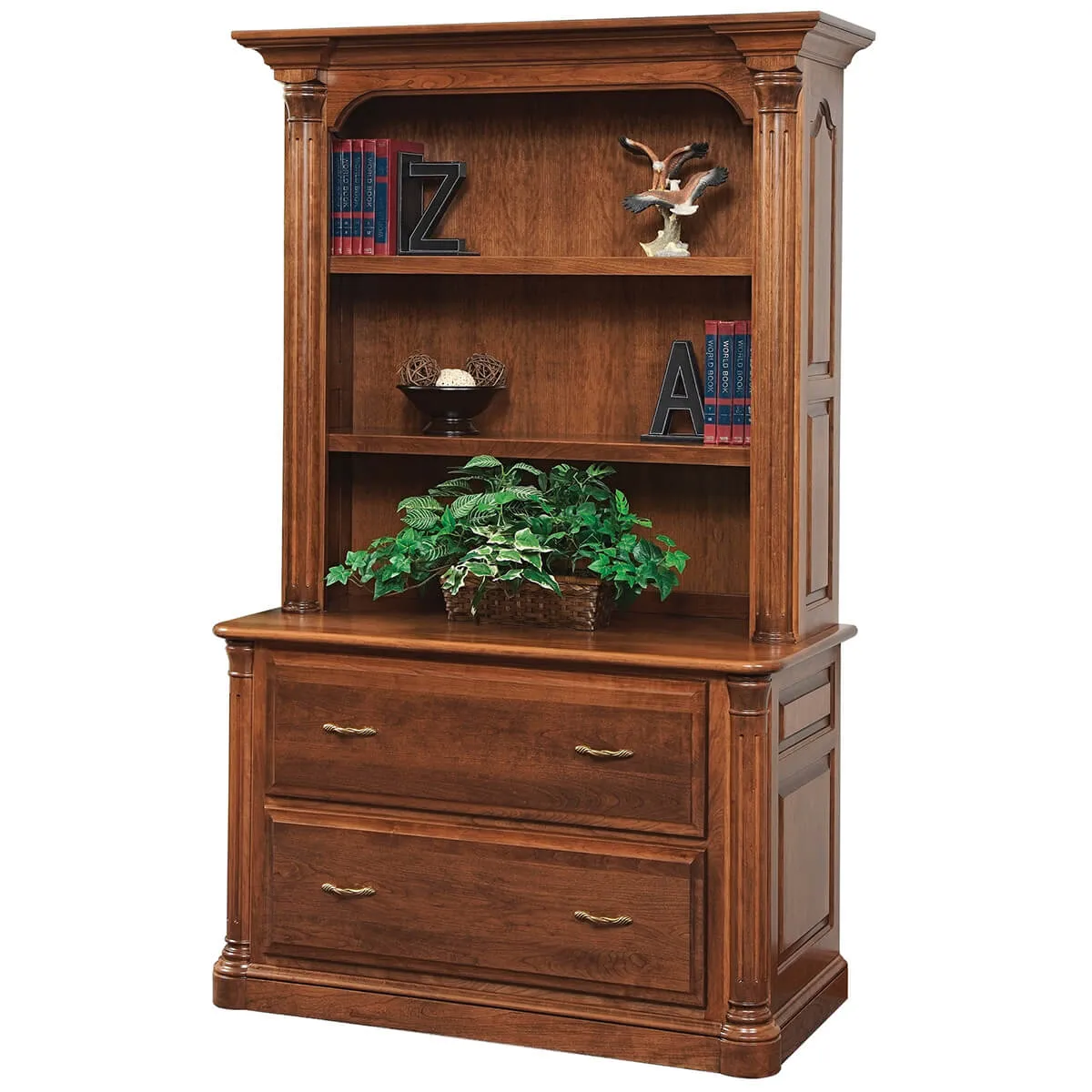 Jefferson Series Lateral File &amp;amp; Bookshelf