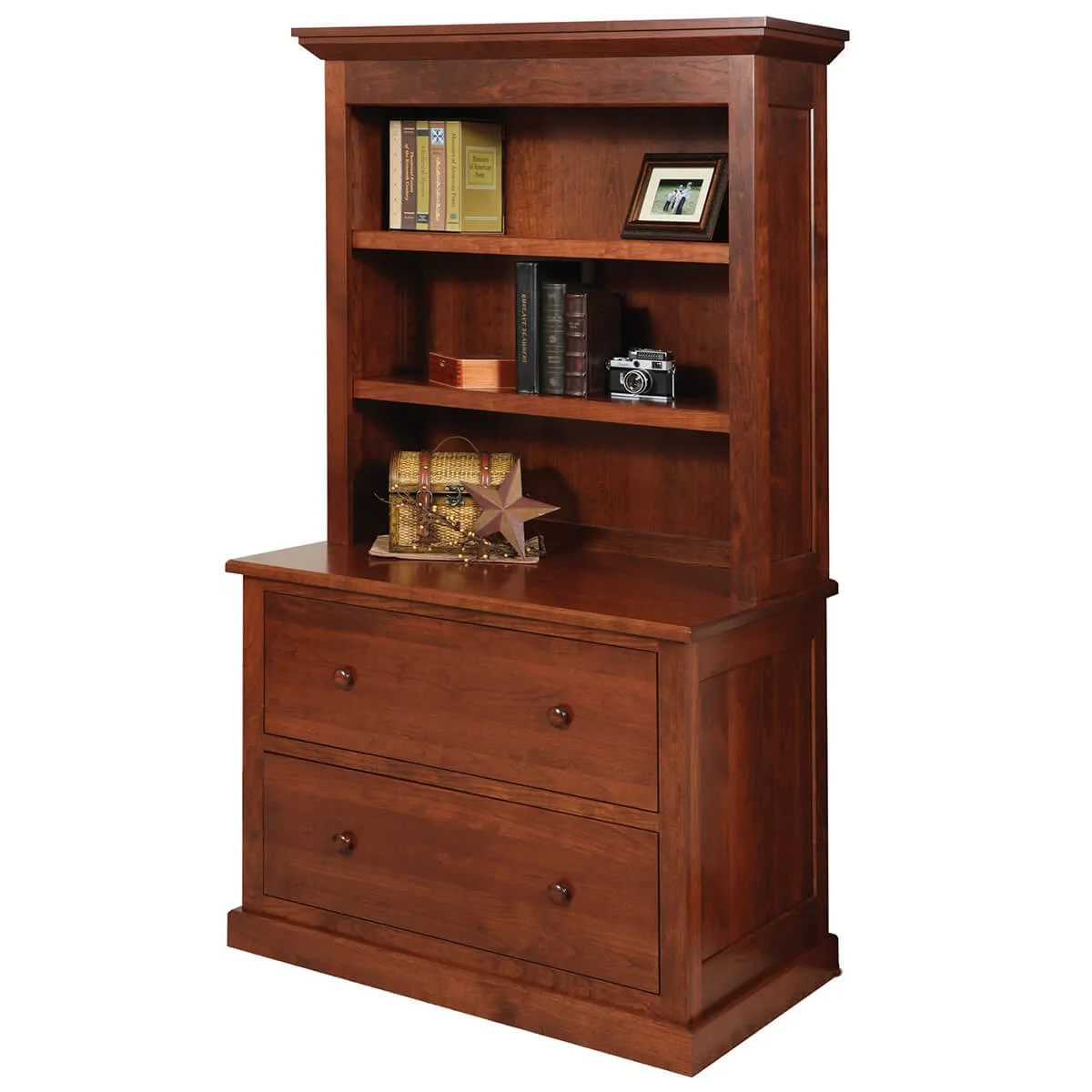 Homestead Series Lateral File &amp;amp; Bookshelf