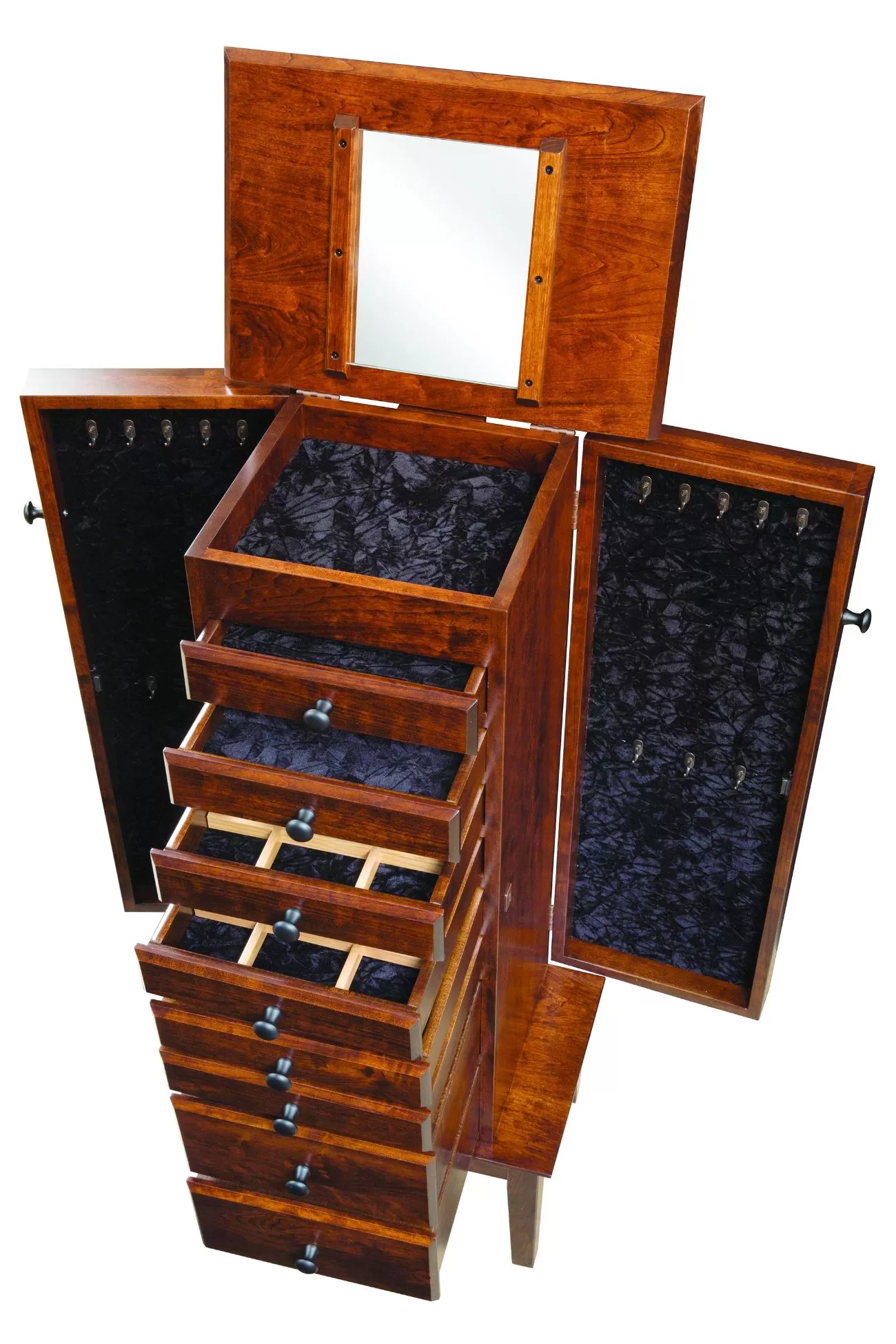 122 winged mill shaker open