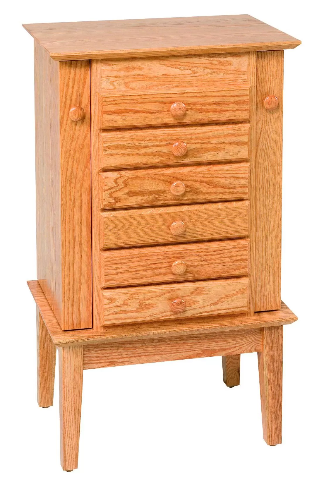 #220 55" Shaker Jewelry Armoire