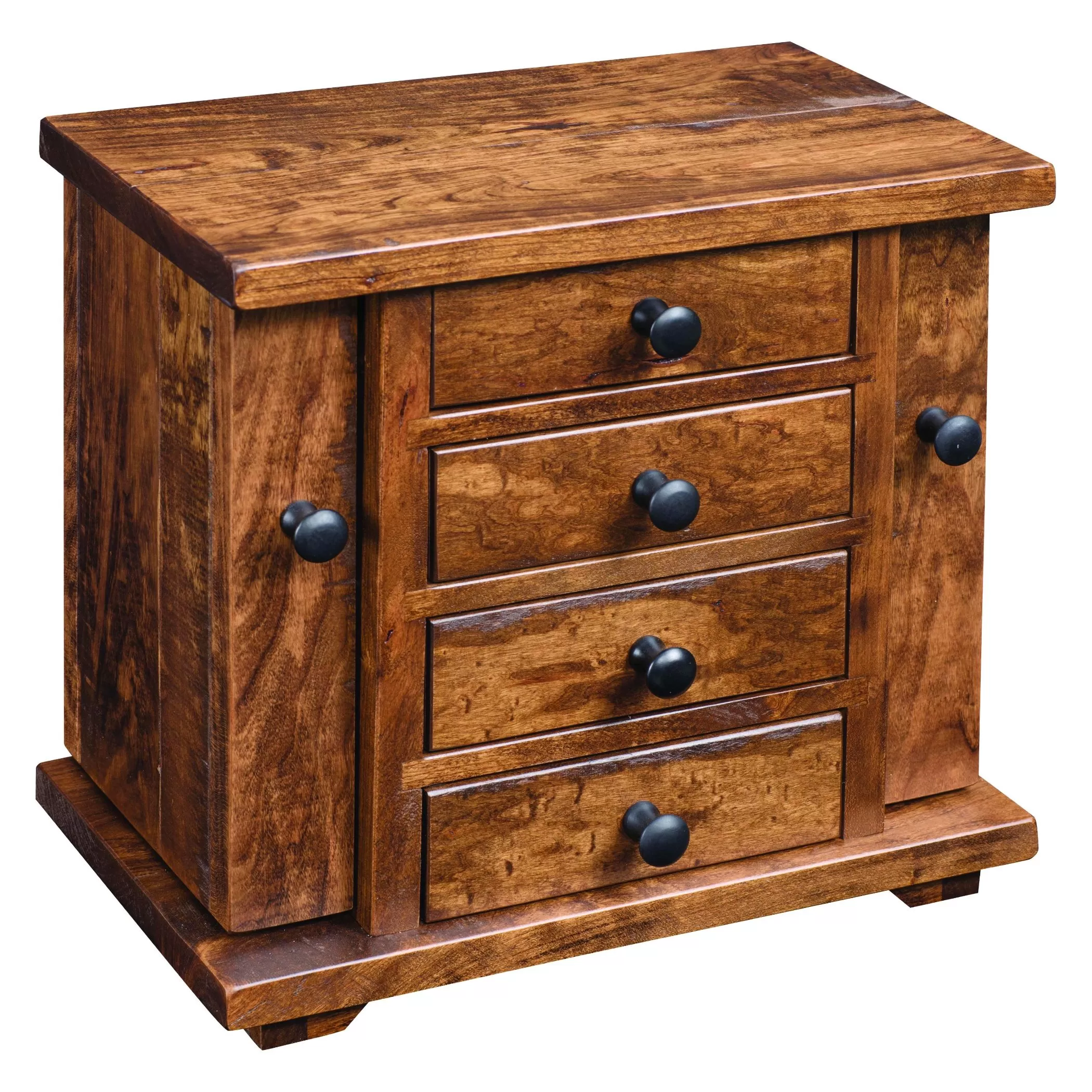 #422 Barn Floor Jewelry Cabinet