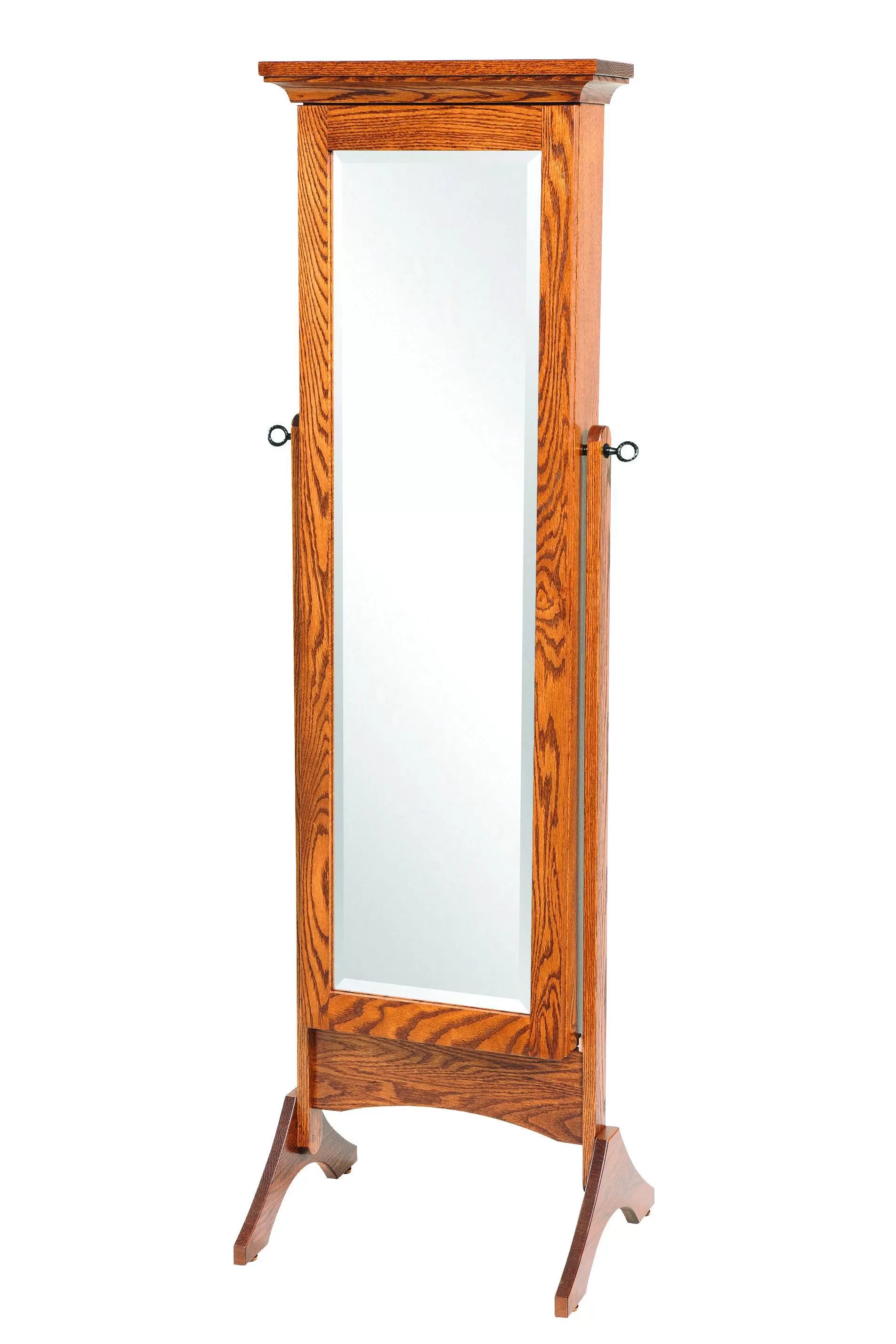 #906 Shaker Mirror Jewelry Armoire