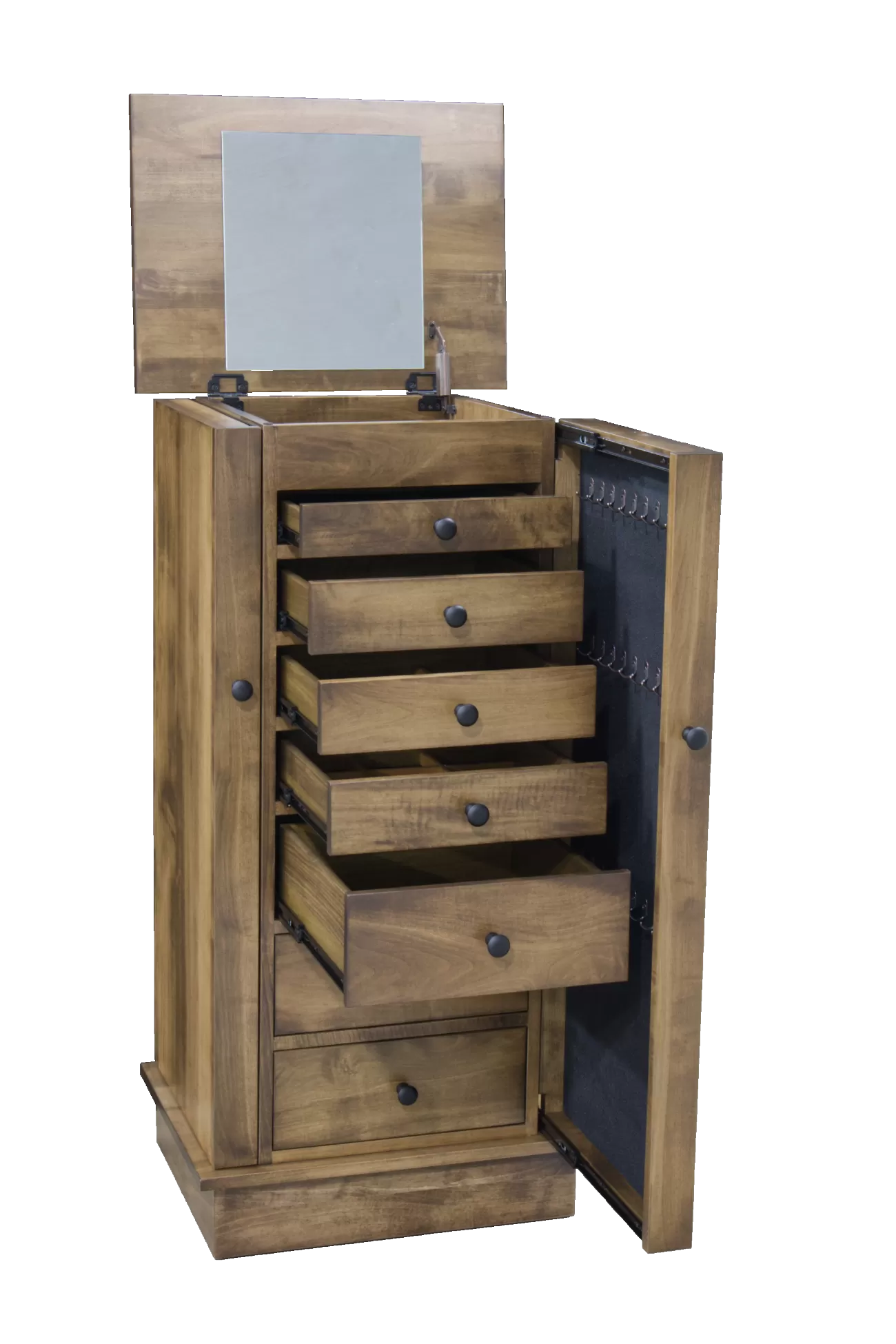 152 ilya jewelry armoire open