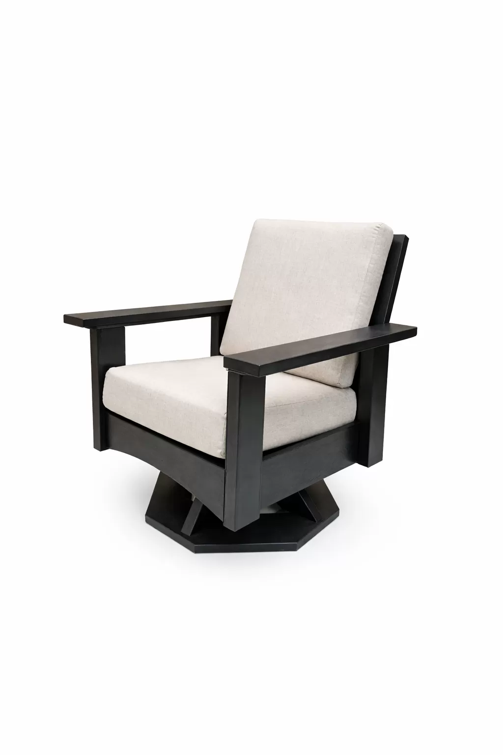 M&M Cushion Swivel Rocker Chair