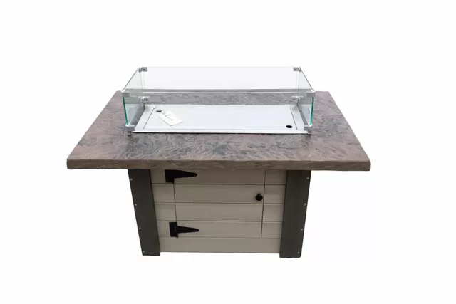 Stone Ridge 28" x 42" Rectangle Fire Pit